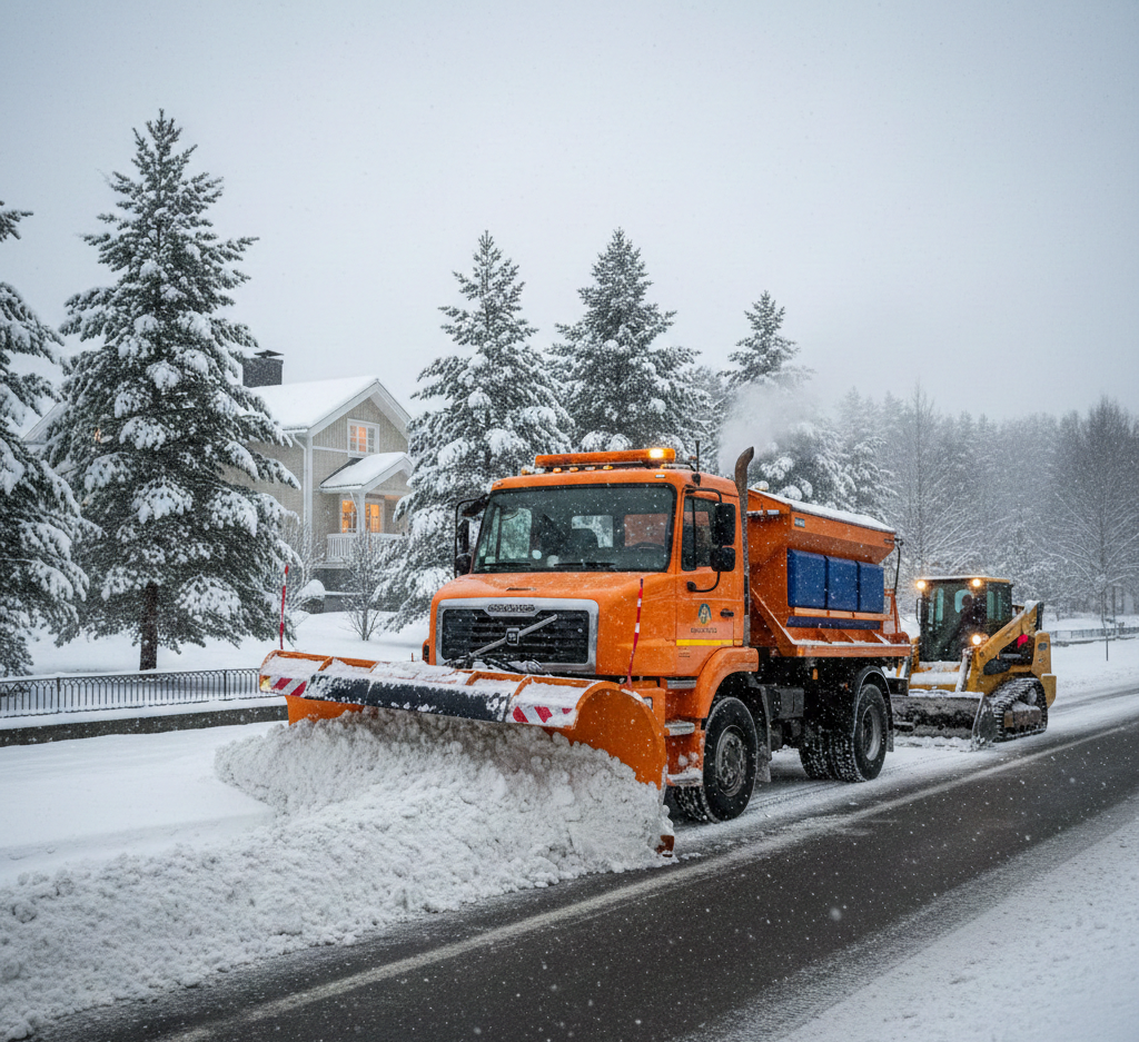 Vintertjenester snørydding
